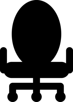 Office Armchair Engraving Svg Design, Free Vectors File